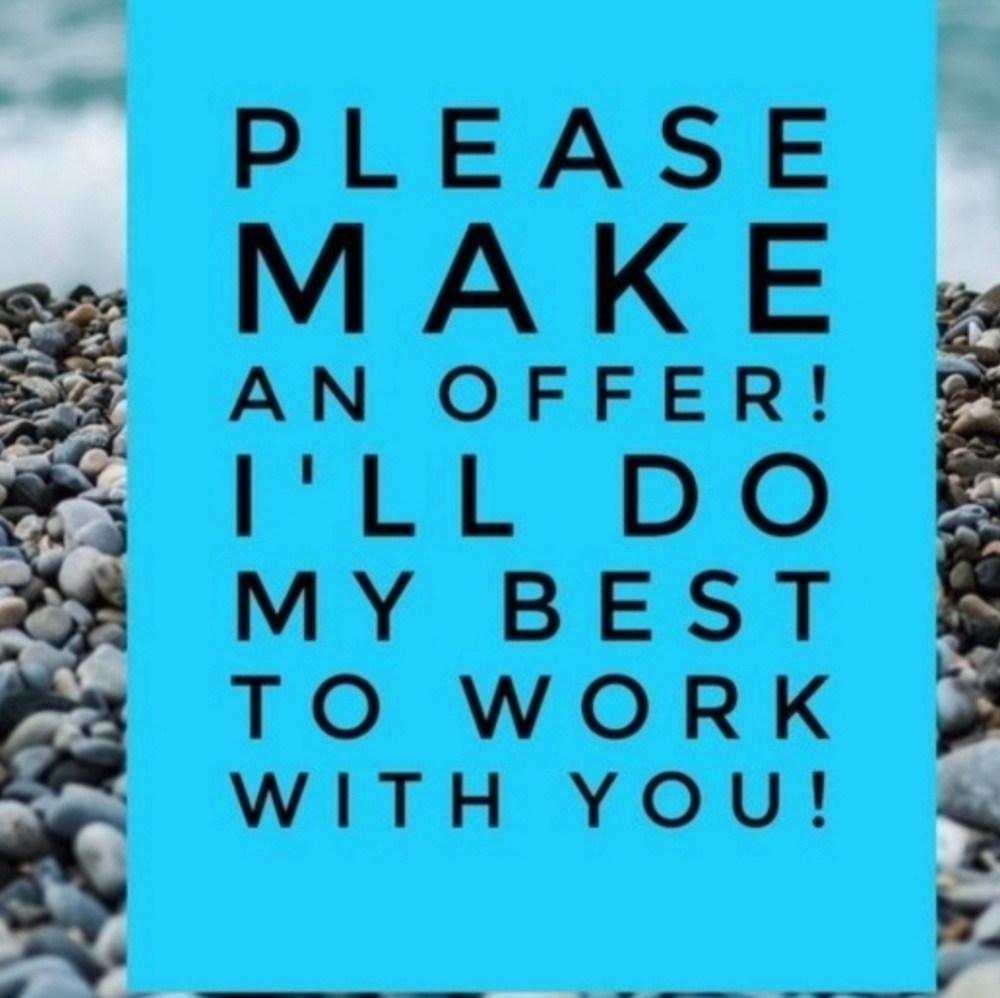 Offers welcomed 👍